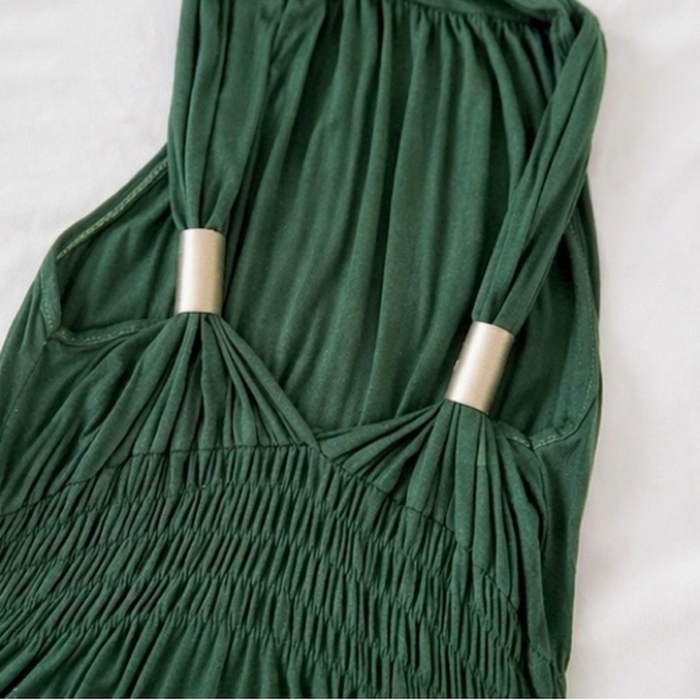 Green Maxi Dress - Picture 3 of 5